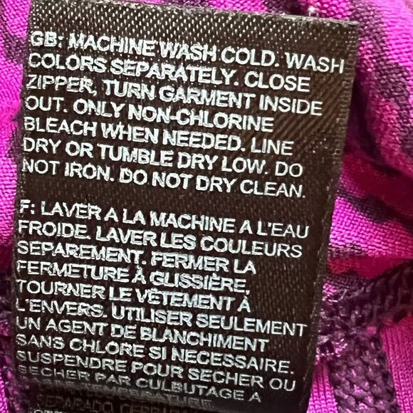 The North Face Pulse Capri Leggings Purple Small EUC - Picture 6 of 6